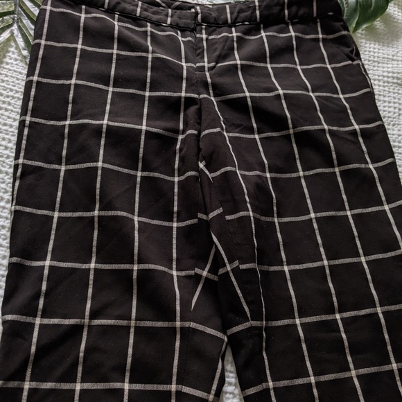 Banana Republic plaid ankle pants - Picture 3 of 3
